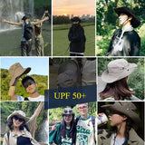 DAIIIBABYYY  -  Men's AND WOMEN'S Waterproof Camping Hats, Outdoor Ande Hats, Suffolk Fishing Hats, UV Protection, Hiking and Canada, Summer