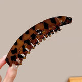 Daiiibabyyy  Simple Solid Color Banana Clip Convenient And Fashionable Hairpin Suitable For Women And Girls Hairpin Hair Accessories