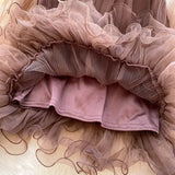 Daiiibabyyy  New Korean 2 Piece Sets See Through Ruffled Cropped Blouse + Sexy Solid Vest Suit Roupas Femme Fashion Solid Color Y2k Outfits