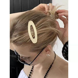 DAIIIBABYYY  -  3pc European and American Solid BB Hairpin Hair Side Clips Simple Easy Matching Korean Hair Accessories Headwear for Girls Women