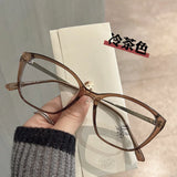 Daiiibabyyy  Material Man Glasses Frames Cat Eye Shape Anti Blue Light Woman Glasses Hot Selling Eyeglass Frames for Women