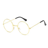 DAIIIBABYYY  -  Cosplay Anime Glasses Cosplay Accessories Anime Frame Round Metal Flat Retro Art Glassesed Adult Boy Clothing Props Gifts