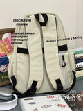 Daiiibabyyy  High Capacity Mochilas Mujer Drawstring Pockets Mochila Students Bag Travel Backpack New Casual Fashionable Bags for Woman