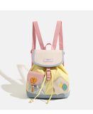 Daiiibabyyy  Ladies' Backpacks Japanese Dopamine Cartoon Kawaii Sweet Cute Verstaile High Quality Large Capacity Portable Schoolbags For Girl