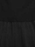 Daiiibabyyy  Stripe Slimming Sexy Chic Mini Dresses for Women Round Neck Sleeveless High Waist Temperament Dress Female Fashion Style