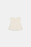 Daiiibabyyy  Woman Sexy Strapless Tops Lady Chic Off Shoulder Backless Girls Irregular Hem Street Fashion Tank 2026 Spring New Style Tops