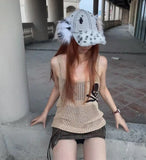 Daiiibabyyy  New Retro Leopard Print Leopard Print Pom Poms Ears Baseball Caps Women Washed Trendy Street Y2K Snapback Hat Cotton Sun Hats