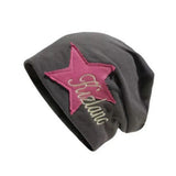 Daiiibabyyy  Trendy Solid Color Y2k College Style Embroidery Ear Protection Pile Hat Women Warm Cap Beanie Hat Korean Style Caps Letter Hat