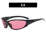 Daiiibabyyy  New Sexy Women's Y2K Hot Girl Sunglasses Fashion Outdoor Women's Cycling Sports Sun Glasses Retro Men's Glasses UV400 Eyewear