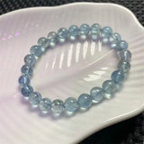 DAIIIBABYYY  -  Clear Aquamarine Bracelet For Women Men Love Gift Crystal Beads Strands Jewelry Holiday Gift 1PCS