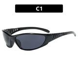Daiiibabyyy  New Sexy Women's Y2K Hot Girl Sunglasses Fashion Outdoor Women's Cycling Sports Sun Glasses Retro Men's Glasses UV400 Eyewear