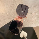 Daiiibabyyy  New Style Sun glasses for Women Square Shape Alloy Frame Men Glasses Driving Hiking Male Female Sunglass