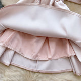 DAIIIBABYYY  -  Elegant Sleeveless Vintage Butterfly Bow Sexy Off Shoulder Satin Slim A-line Straps Dresses Birthday Party High Street Clothing