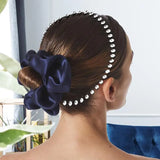DAIIIBABYYY  -  Zig Zag Circle Headband Full Circular Stretch Comb Headbands Elastic Spring Head Band Comb Hair Accessories For Women Girls
