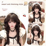 Daiiibabyyy  Synthetic Brown Wigs Cosplay Wig