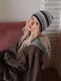 Daiiibabyyy  Knitted Ear Protection Hats For Women&Men Autumn Winter Warm Beanies Caps Unisex Outdoor Ski Ear Protection Caps Ladies Cold Hat