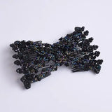 Daiiibabyyy  DIY Women Elastic Magic Hair Combs Vintage Hair Clip Claw Bun Maker Tools Hairstyle Fashion Pearl Beads Hairdo Hair Accessories