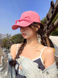 DAIIIBABYYY  -  Summer Korean Bow Fast Dry Breathable Baseball Cap Female Thin Cute Against Ultraviolet Light Casual Trend Cap Sun Hat Women