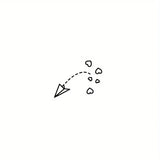 Daiiibabyyy  Cute Small Tattoo Sticker Waterproof Temporary Tattoo Lasts Up To 15 Days