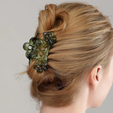 DAIIIBABYYY  -  Women Plastic  Hair Jaw Clip Fashion Hair Claw Black Hairpin Hair Accessories for Female Simple Hair Crab Grip Clamp