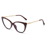 Daiiibabyyy  Fashion Cat Eye Optical Glasses Frames Women Vintage Clear Lens Optical Eyeglasses Frame Prescription Spectacle Frames