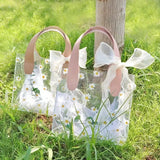 Daiiibabyyy Daisy Transparent Candy Bags Flower Packaging Bag For Wedding Birthday Party Diy Gifts Wrapping Supplies Camping Daily Bag