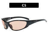 Daiiibabyyy  New Sexy Women's Y2K Hot Girl Sunglasses Fashion Outdoor Women's Cycling Sports Sun Glasses Retro Men's Glasses UV400 Eyewear