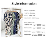 Daiiibabyyy High Quality Women Clothing 2024 Spring Summer Temperament Casual Fashion Casual Printed Shirt Elastic Waist Long Pants Set Y2k