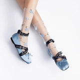 Daiiibabyyy  New Women's Mary Jane Shoes Fashion Lolita Casual Shoes for Woman Exquisite Ballet Flats Shoe Designer Shoes Zapatos Mujer