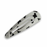 Daiiibabyyy  Funny Extra-large Hair Clips Polka Dot 3D Printed Curtain Clip Kawaii Style Strawberry Pattern Creative Side Clip