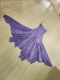 DAIIIBABYYY  -  High-End Feel Reversible Sequins Tank Dress Beach Vacation Pleated Large Wrap Skirt Princess Birthday Banquet Evening Dress