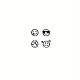 Daiiibabyyy  Cute Small Tattoo Sticker Waterproof Temporary Tattoo Lasts Up To 15 Days