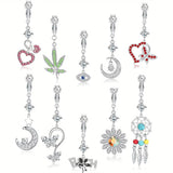 Daiiibabyyy   Fake Belly Button Rings for Girls Clip on Belly Rings Dangling Navel Piercing Jewelry in Women Body Piercing Jewelry