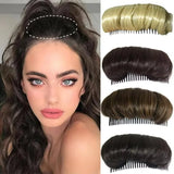 DAIIIBABYYY  -  Hair Bun Volume Increased Hair Pad Accessories Invisible False Hair Clip Base Bump Fluffy Tool Thickening synthetic Hairpin