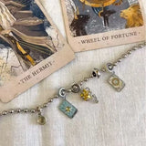 DAIIIBABYYY  -  Magic Witch DivinationTarot Star Moon Sun World Charm Bracelet for Women DIY Bracelets Fine Jewelry Gift