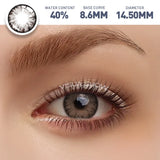 Daiiibabyyy  1 Pair Color Contact Lenses for Big Eyes Fashion Beauty High Quality Black 14.5mm Contact Cosmetic Eye Contacts lens