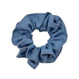 DAIIIBABYYY  -  Large Denim Double layered Hair Scrunchies With Lace for Girls and Women Elastic  Hair Bands Nordic Style Hair Accessories