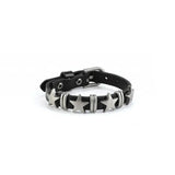 Daiiibabyyy  Vintage Punk PU Leather Rivet Bracelets Fashion Women Men Personality Braid Bracelet Spiked Bangle Y2K Goth Jewelry Accessories