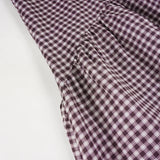 Daiiibabyyy  Women Vintage Plaid Midi Skirt High Waist Pleated Flowy A Line Long Skirt Casual Daily Checkered Skirts