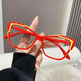 DAIIIBABYYY  -  Optical Spectacle Cat Eye Eyeglasses Frames for Women Anti Blue Light Blocking Glasses Brand Designer Ladies Fashion Eyewear