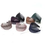 Daiiibabyyy  Simple Sweet Make up Resin Flower Cloth Lace Headband Korean Style Hair Wear Wide Side Hairband Women Hair Accessories