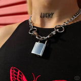 DAIIIBABYYY  -  Retro Punk Fashion Exaggerated Thick Chain Necklace Simple New Couple Multi-Layer Lock Necklace Unisex Jewelry Accessories