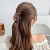 DAIIIBABYYY  -  8cm Long Plastic Hair Clips Hair Claw Crab for Girls and Women