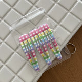 Daiiibabyyy  Fashionable polka dot hairpin pair clip cute girl plaid dripping oil big water drop BB clip