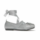 Daiiibabyyy  Bow Flats Women's Ballet Shoes Square Toe Designer Elegant for Woman Shallow Sandals Loafers Lolita Summer Lady Shoes