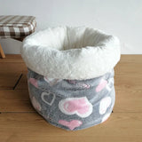 DAIIIBABYYY  -  Cute pet Sleeping Bag,Warm Soft Dog Cat Litter Bed,Pet House,Lovely Puppy Nest Mat Cushion,Small Dogs Bed,Chihuahua Teddy Kennel