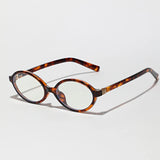 Daiiibabyyy  New Sunglasses for Men Oval Retro Sun Glasses Women and Transparent Glasses Frame