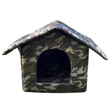 DAIIIBABYYY  -  Cats House Waterproof Outdoor Keep Warm Pet Cat Cave Beds Nest Funny Foldable And Washable For Kitten Puppy Pets Supplies