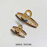 Daiiibabyyy  Acetate Star Hair Claw Clips for Women Tortoiseshell Hair Clips Cute Hair Accessories for Daily Hairstyle