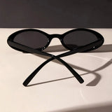 Daiiibabyyy  Sexy Small Oval Women's Sunglasses 2025 New Fashion Leopard Brown Hot Sun Glasses Female Retro Colorful Shade Eyeglass